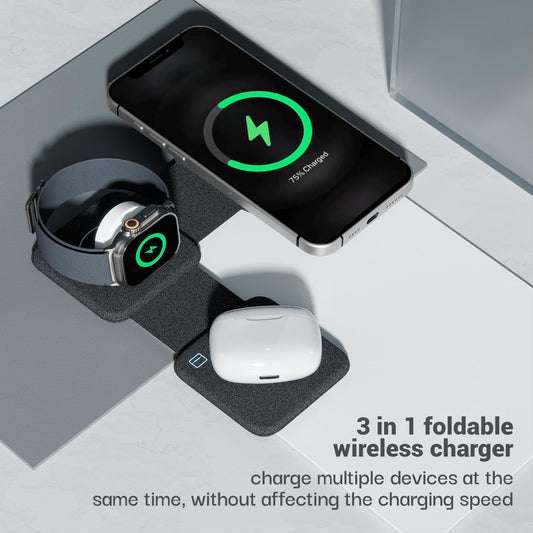 Lifelong PowerDot Wireless Charger 23W 3 in 1 Foldable Magsafe