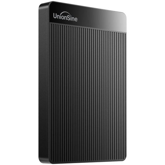 UnionSine 1TB Ultra Slim Portable External Hard Disk Drive HDD-USB 3.0 for PC, Mac, Laptop